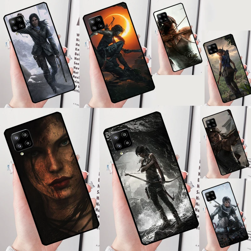 Tomb Raider Case For Samsung Galaxy A34 A54 A14 A24 A52 A32 A22 A12 A51 A71 A21S A13 A23 A33 A53 Cover