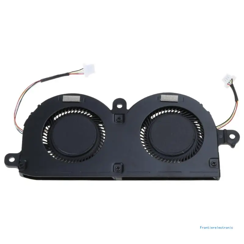 New CPU Cooling Cooler Fan For Dell 13 9370 9380 P82G 5V 0.40A 980WH 0980WH Replacement Laptop Radiator DropShipping