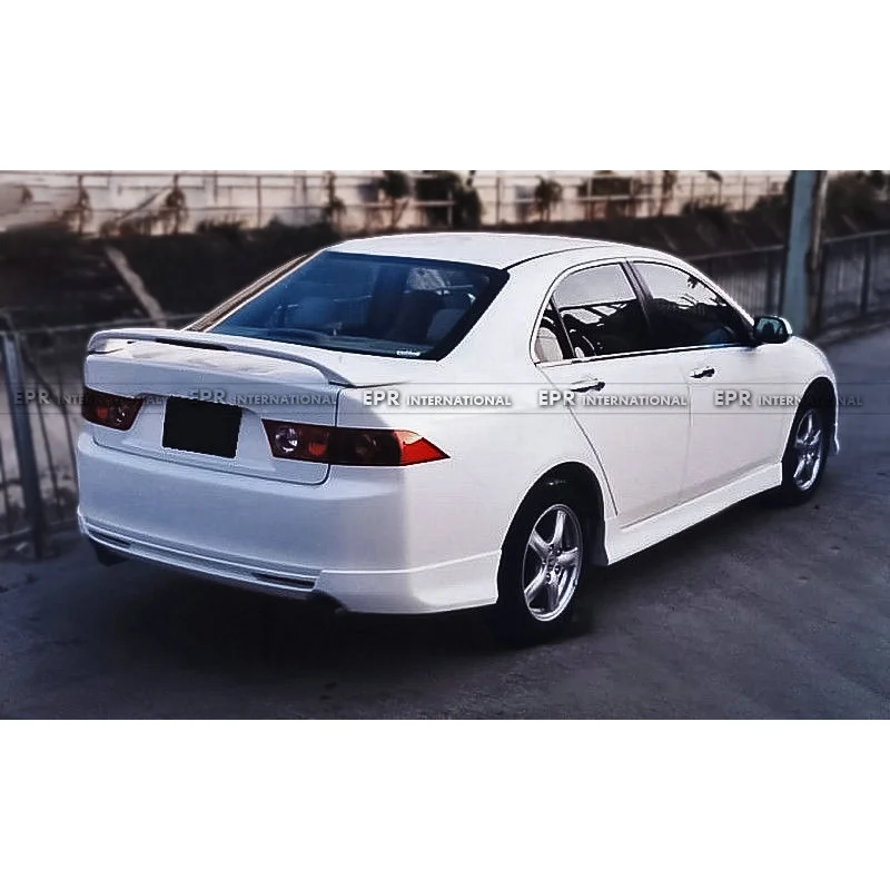 

For Honda Accord CL7 MOD Type Rear Lip (Pre-Facelift) - Sports Car Exterior Bumper Trim, Precise-Fit Pre-Facelift Accord Rear