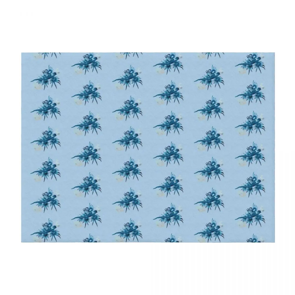 

Blue Dragon,Glaucus Atlanticus Sea slug Throw Blanket Bed covers Blankets For Sofas Loose Soft Beds Blankets