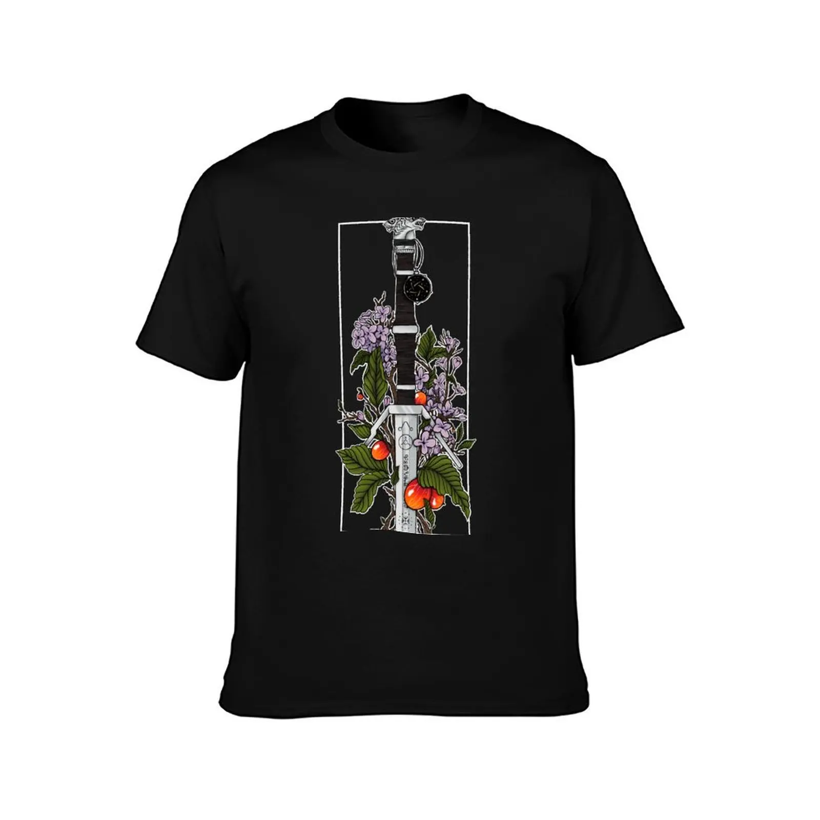 Wolven Storm T-Shirt Fashion Print Casual Short Sleeve T-Shirt