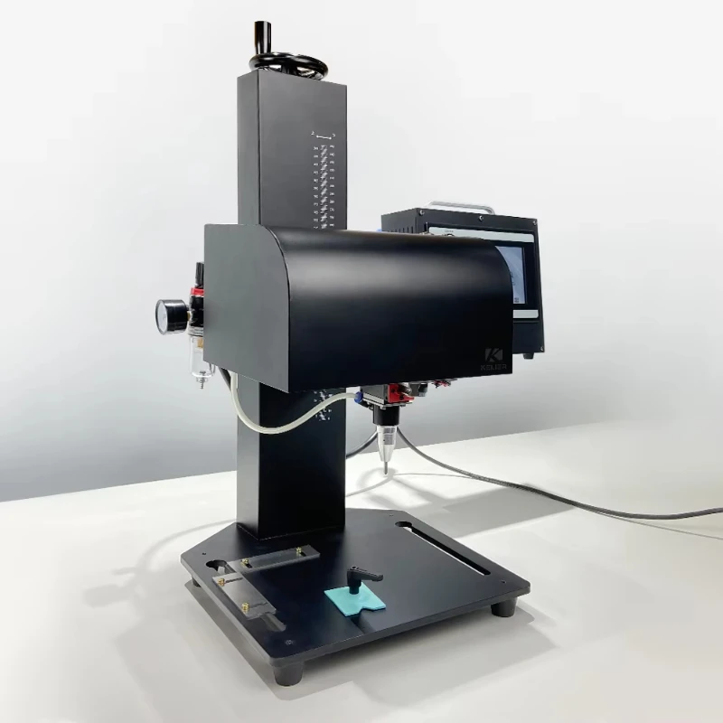 

LCD control pneumatic dot decorative metal engraving machine