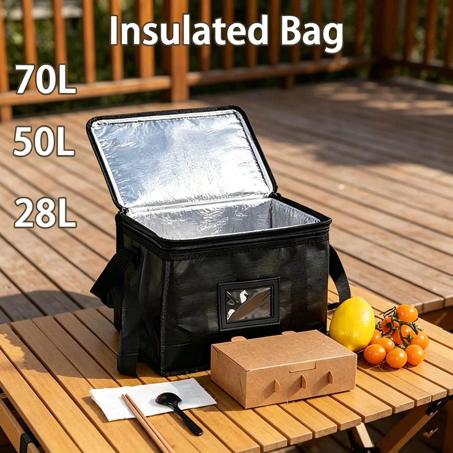 Insulated Thermal Cooler Bag To Keep Cold Large Capacity Portable Lunch Cooler Bag Drink Carrier Insulated Bags Beer outdoor