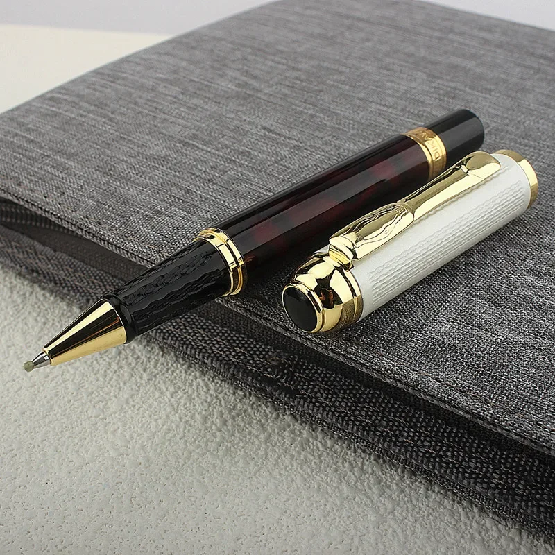 Metal Golden Clip Luxury 821 Gel Pen Ballpoint Pen Advertising Gift Signature Roller Ball Pen