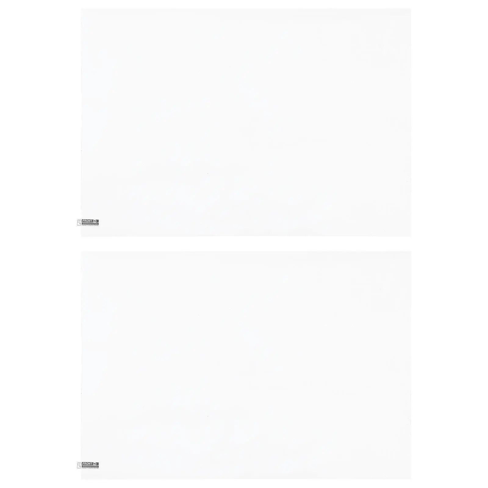 2pcs Dry Erase Whiteboard for Wall Peel Stick White Board Sticker Self Adhesive Erasable Sheets Removable Writing Surface