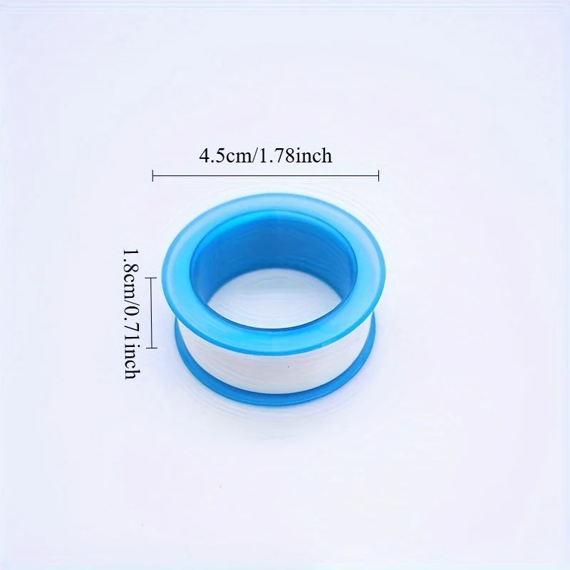 PTFE Water Pipe Tape, Oil-free Sealing Tape, Fitting Thread Seal Tape, White Pipe Thread Seal Material Tape, Home Essential