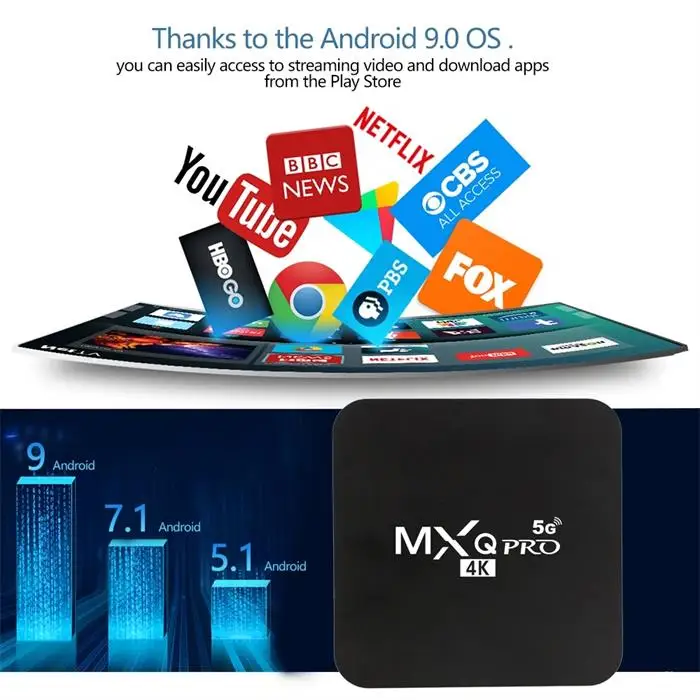MXQ PRO 4K Smart TV Box Android 11 Set Top Box Четырехъядерный процессор 2 ГБ + 16 ГБ Двухдиапазонный Wi-Fi BT 5.2 Медиаплеер HDR 1080P 4K Ultra HD MXQ PRO 4K Smart TV Box Android 11 Set Top Box Четырехъядерный процессор 2 ГБ + 16 ГБ Двухдиапазонный Wi-Fi BT 5.2 Медиаплеер HDR 1080P 4K Ultra HD