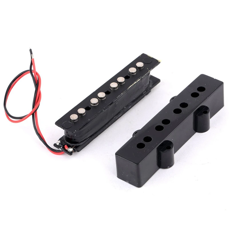 1 conjunto de captador de baixo pb humbucker captador para 4 cordas p baixo guitarra parte & 1 conjunto pro baixo elétrico tipo aberto ponte silenciosa pic