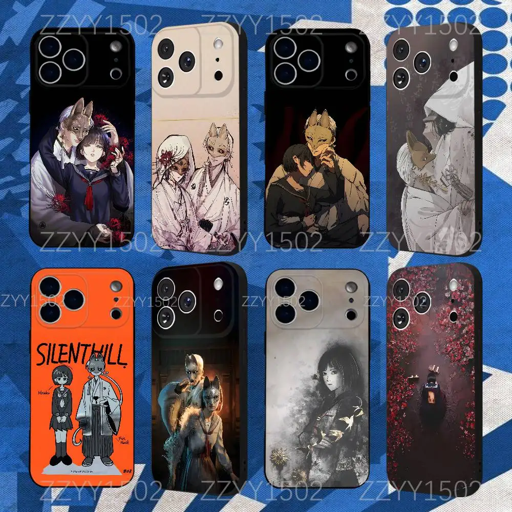 

Horro Game S-Silent H-Hill F For iPhone 17,16,15,14,13,12,X,XS,8,7,Pro,Max,Plus,E,SE4,Air,Mini Protective Shell Slim Phone Case