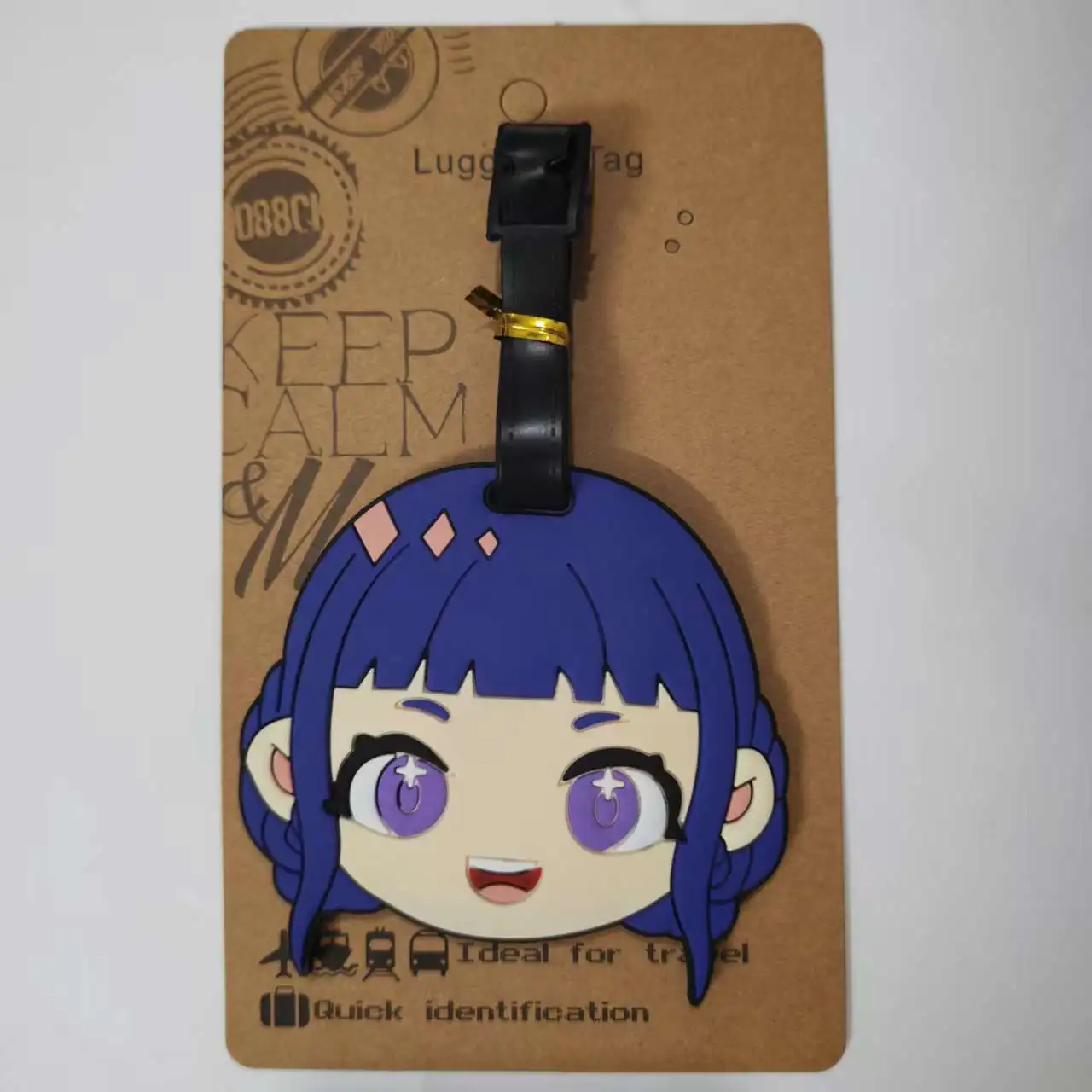 K-POP Tiger ملصق الأمتعة الإبداعي إكسسوارات السفر صندوق الأمتعة حقيبة تسجيل الدخول تحديد لوحة معلقة شماعات #6