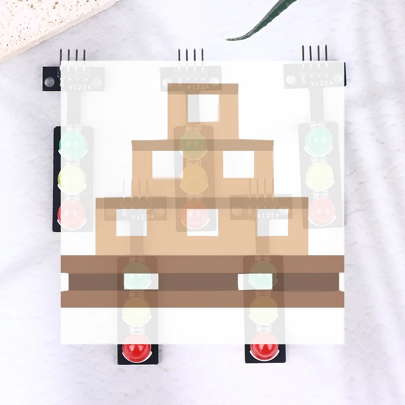 

Электроника своими руками: 5/10 шт. Мини-модуль светодиодного дисплея светофора — 5 В, красный/желтый/зеленый, идеально подходит для энтузиастов