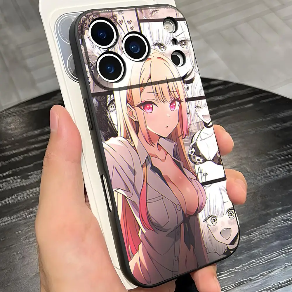 M-Marin K-Kitagawa Phone Case For IPhone 17 Pro Max 16 15 14 Pro Max 13 11 X Xs Xr 8 7Plus Silicone Cover