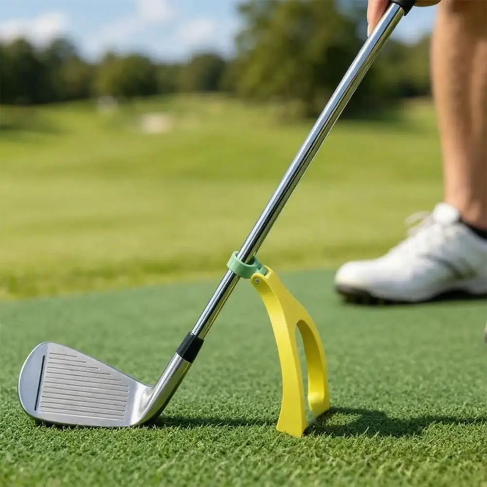 2Pcs 3D Printed Golf Club Stand Portable Golf Club Support Rack Golf Club Holder for Driving Range Course Backyard Outdoor