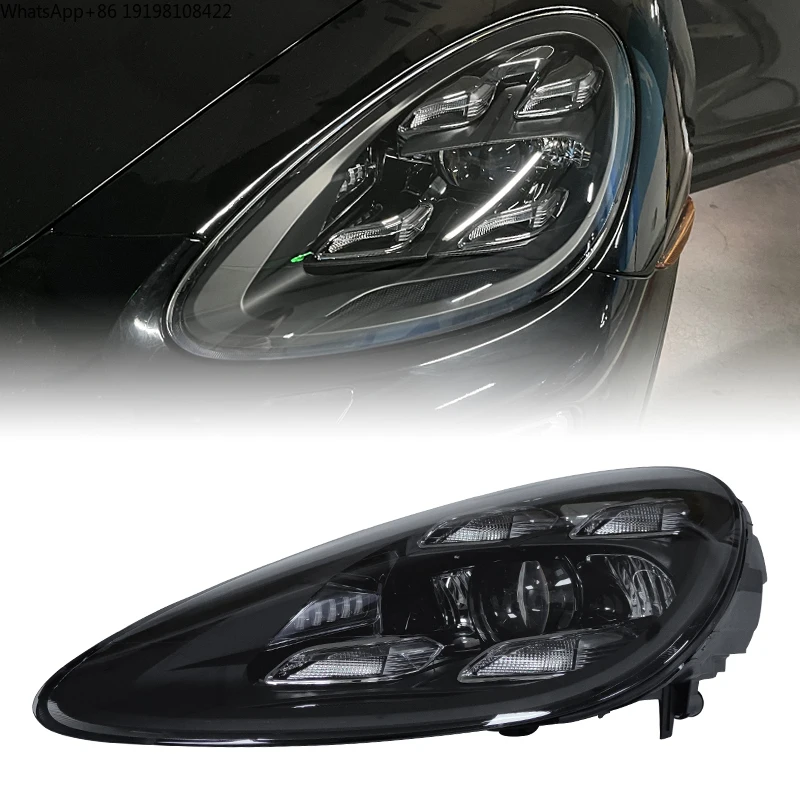 

YU GUANG for Porsche Cayenne 958 958.1 2011 2014 Year Car Accessories LED Headlight Upgrade 2023 Headlamp Light Assembly DRL