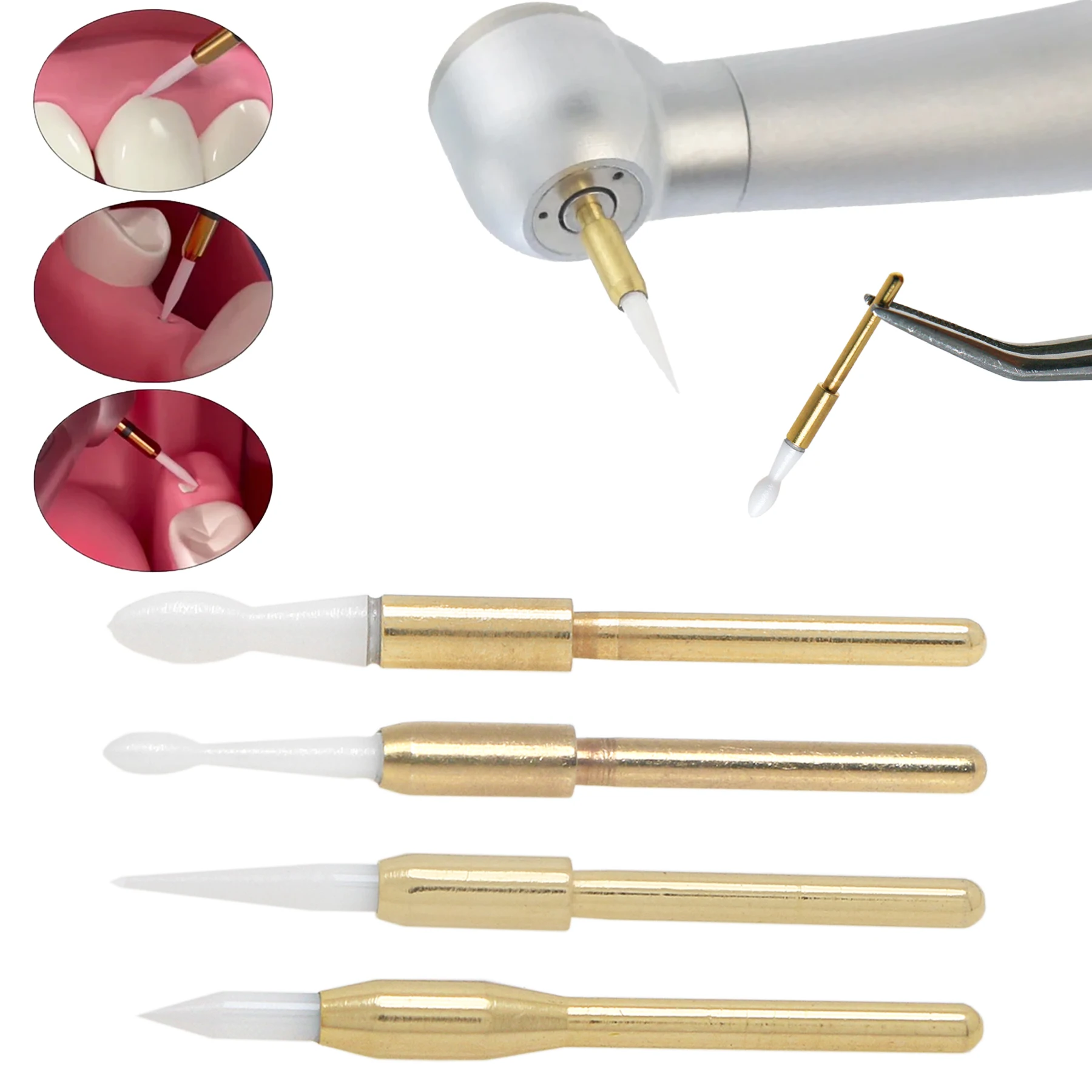 

Dental FG Burs Gingiva Trimmer Tissue Surgical Dentistry Ceramic Tool for Teeth Cleaning and Whitening