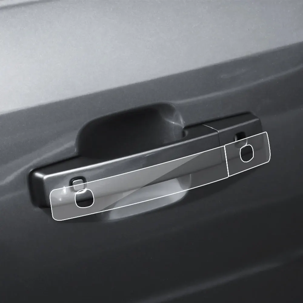 

For 20-25 Land Rover Defender 90 110 130 door handle car sticker door handle transparent protective film anti scratch