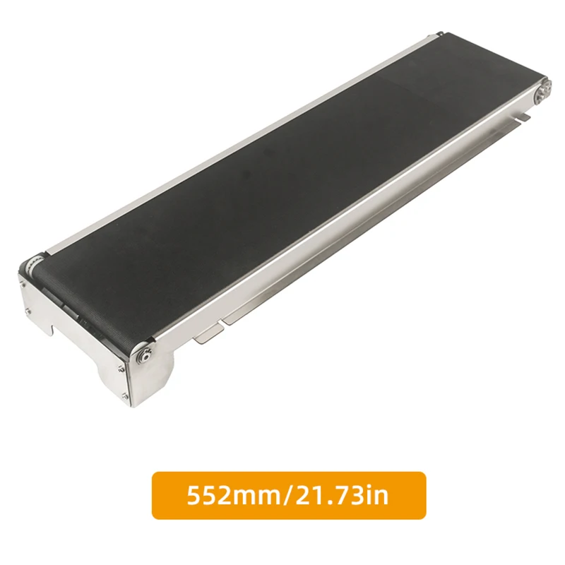 24V 552mm Stainless Steel Mini Conveyor Vending Machine Mini Conveyor Belt Track Cargo Lane Automatic Conveyor Belt