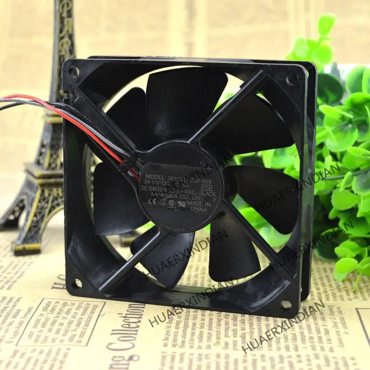 

New 3610KL-05W-B69/60 9025 24V 0.26A 9CM Cooling Fan Assembly Kit