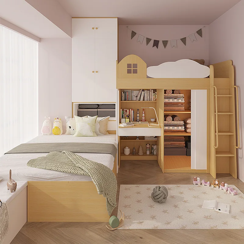 Cloakroom Small apartment splicing bay window bed Go to bed Under table Children's bed Save space