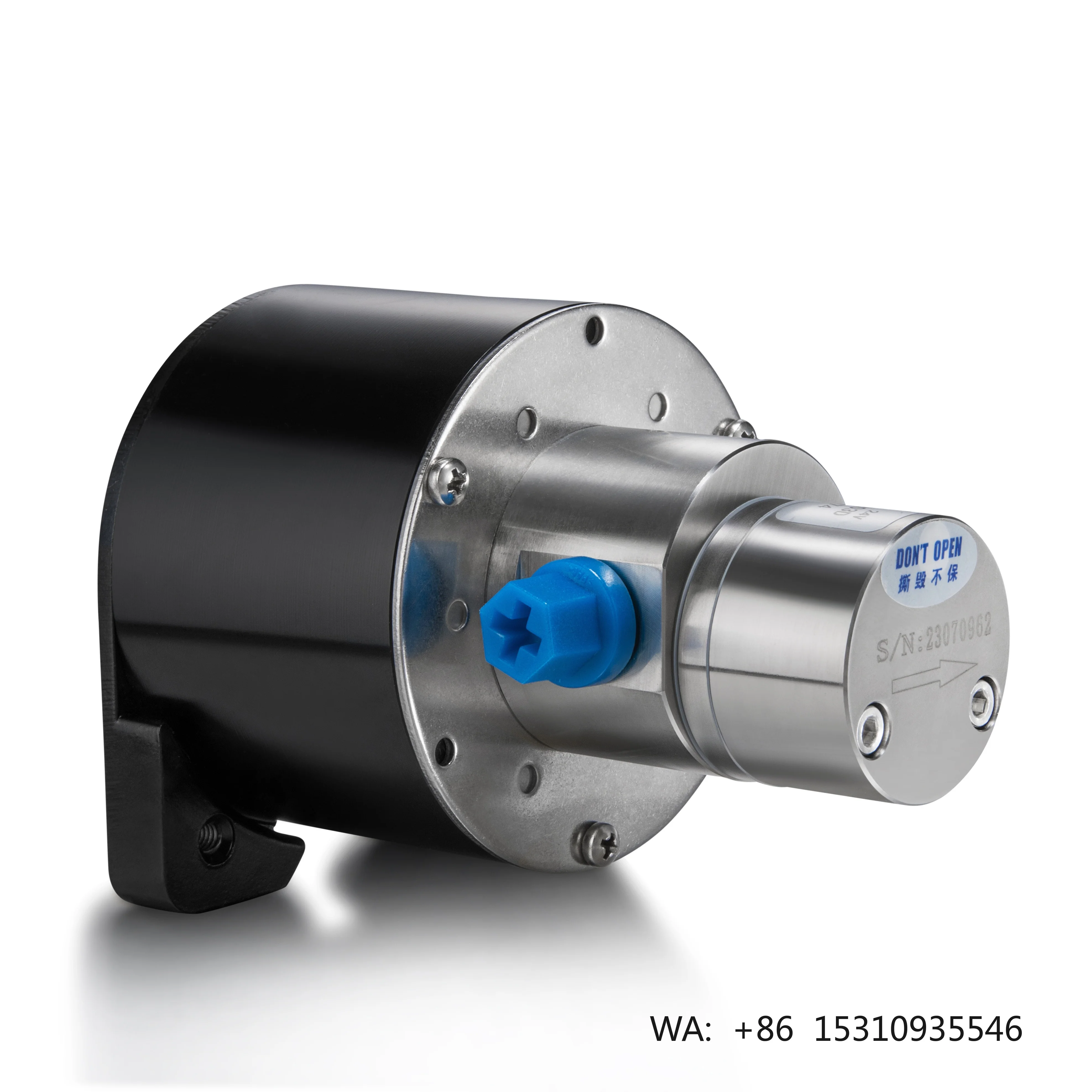 Fluidsmart Micro Water Pump Liquid Sampling Pump 24v Dc Chemical Stainless SS316L Body PEEK Gear Micro Magnetic Gear Pump