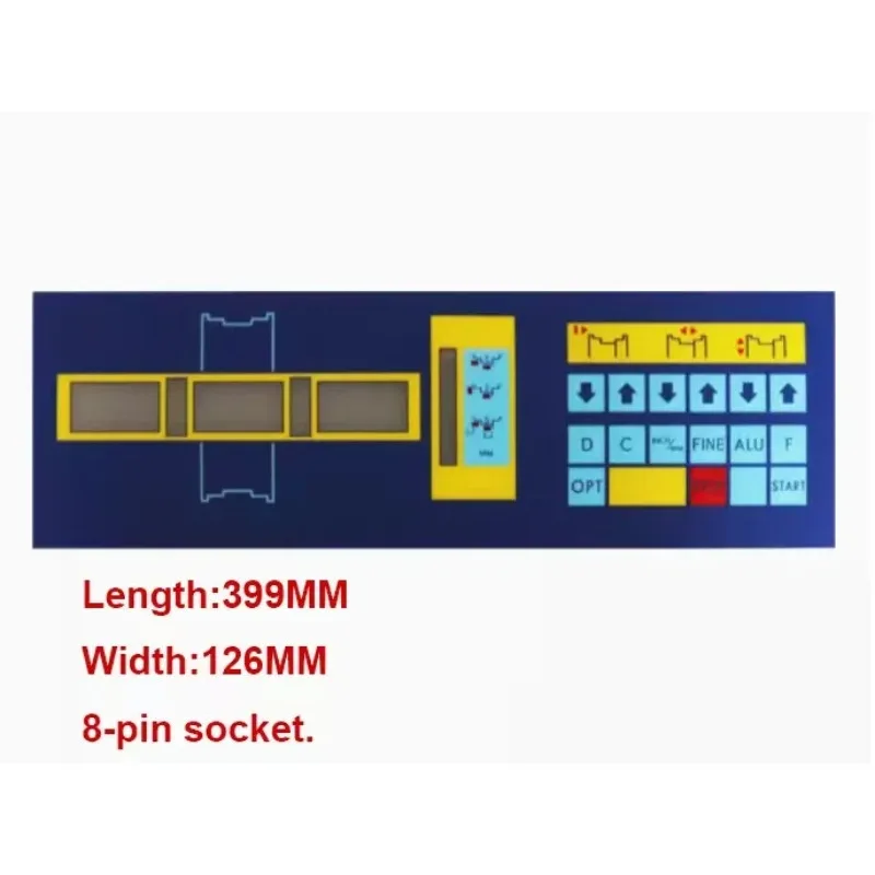 

Tyre Wheel Balancer Machine Button Board Control Panel 8-pin Socket