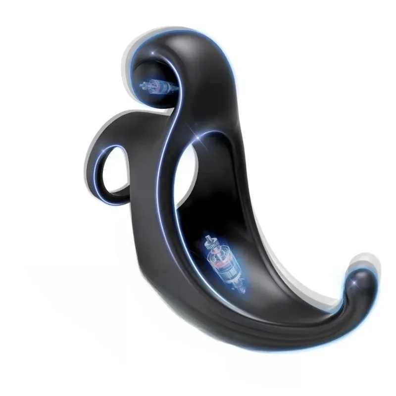 Remote Control Vibrating Silicone Ring for Men, Multi Vibration Modes Intimate Stimulator Toy for Couples Private Pleasure