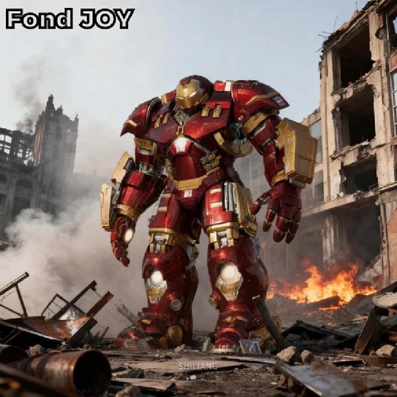 

【В наличии】Fondjoy Toy Iron Man's Anti Hulk Armor Series Фигурки Marvel Mk44 1/7 Сборка Фигурки Мальчики Коллекционный подарок