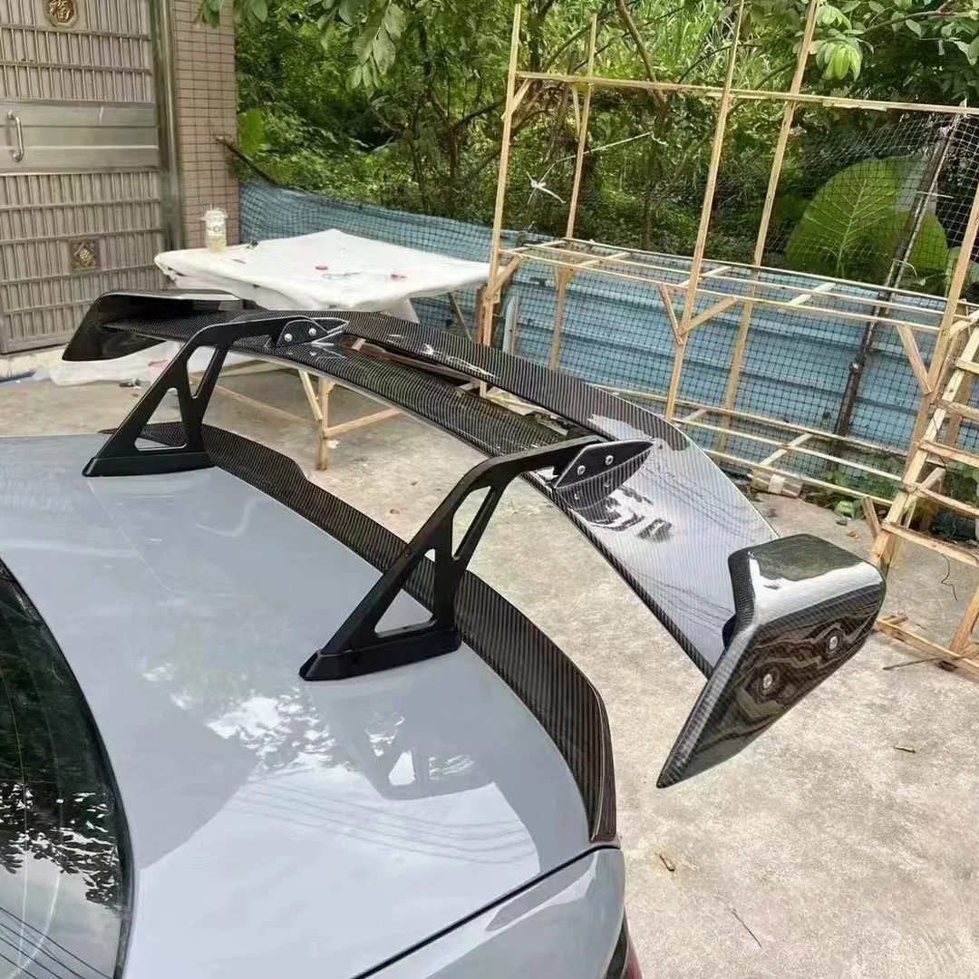 Picture 7: For Most Three Box Cars Upgrade for Etc. AD Style 3rd Rear Wing Spoiler New Condition Tailfin Tail Wing