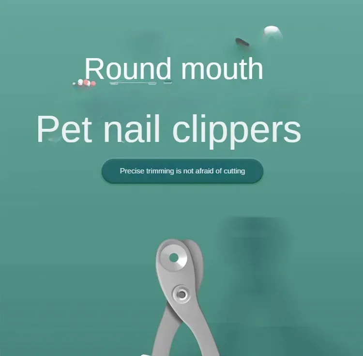 2 Pcs Nail Clippers for Cats Small Blind Clippers Cat Nail Clippers God Cat Claw Scissors
