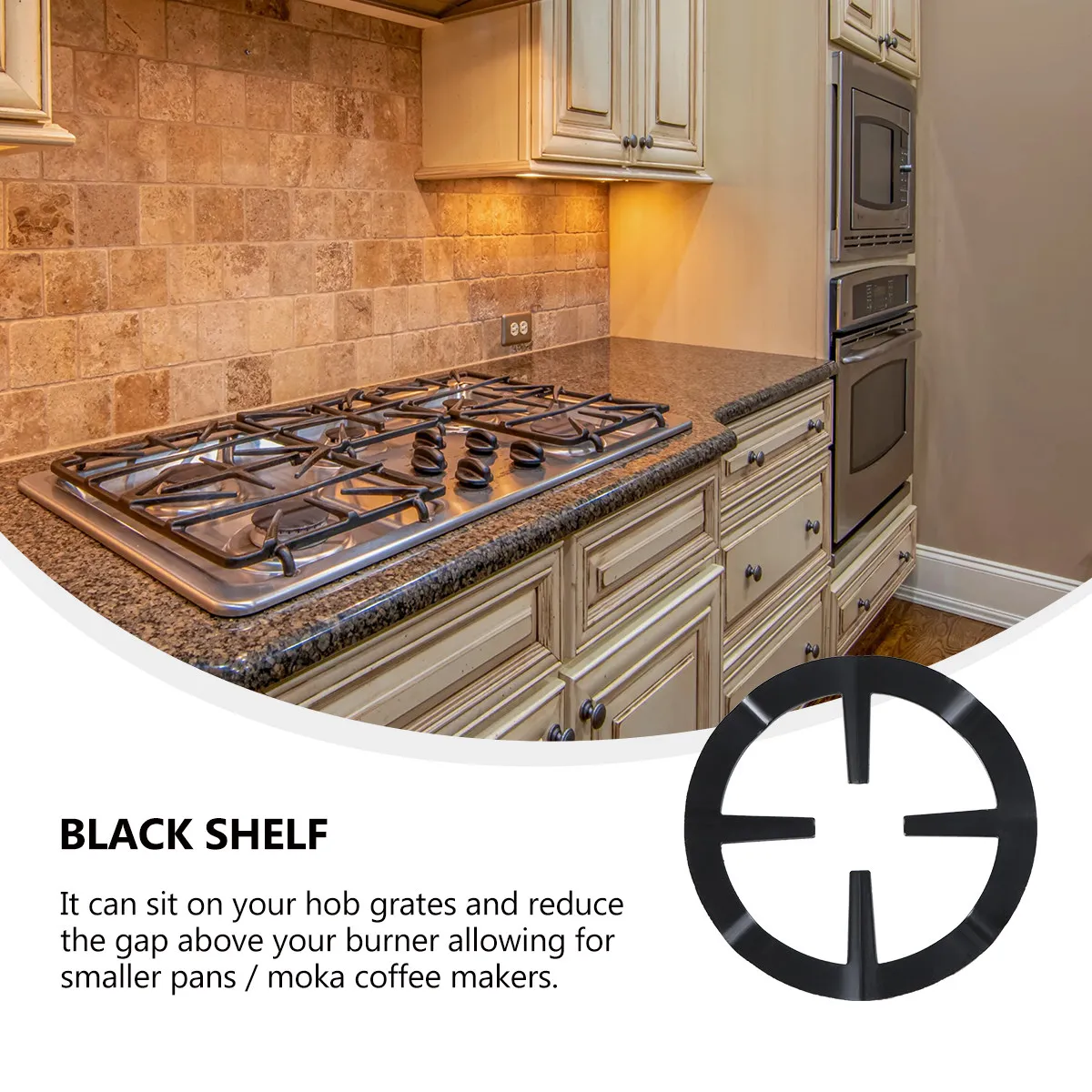 Pot Stove Stand Holder Pot Rack For For Coffee Shop Home Cooking Iron Gas Range Burner Grate Hob High Temperature