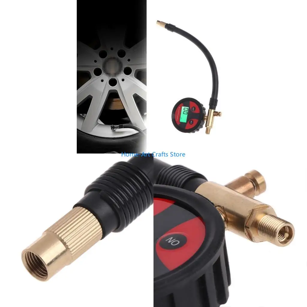 Y3NA Digital Tire Pressure Gauge 0-200Psi Tire Gauge compatible for Car SUV Truck Air Pressure Gauge Easy Operation Durable-