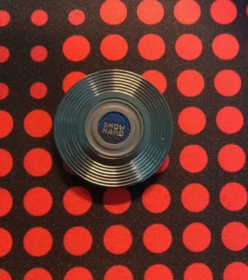 Used EDC Lautie&DZ  Black Glue Soha Conversion fidget coin EDC Decompression toys