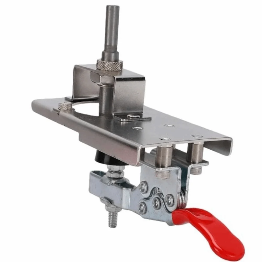 Durable Accurate Cabinet Hinge Jig With Clamp 35mm Hinge Drill Jig Aluminum Alloy Mounting Drill Guide For Kitchen Cabinet Doors