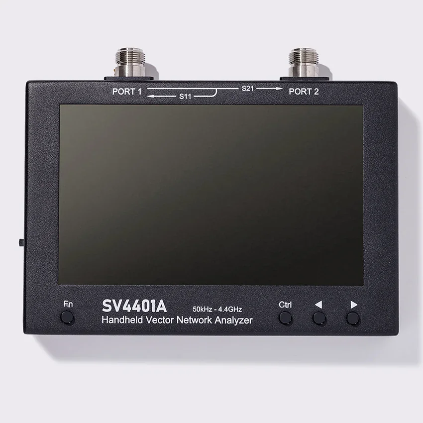 SV4401A 7 inch Touch LCD 50KHz~4.4GHz Vector Network HF VHF UHF Antenna Analyzer Upgrade of NanoVNA VNA FCC CE