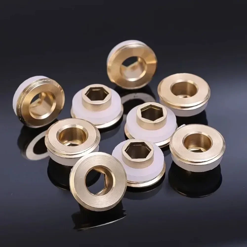 Brass Quick Seal Washers Universal Faucet Valve Leak-proof Sealing Rings Gaskets Pipe Hose Plumbing Plugs Faucet Accessories