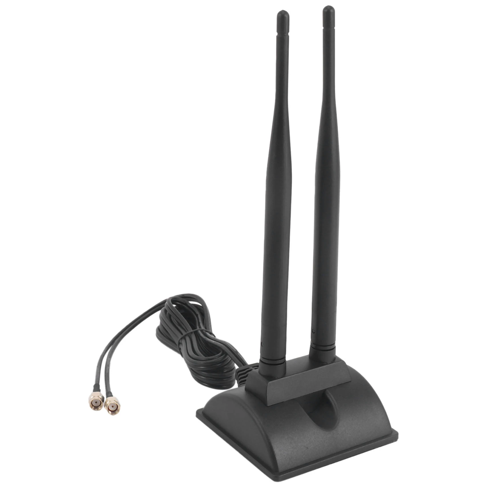 

2.4G/5G Dual-Band with 6.5Ft Extension Cable 6DB WIFI SMA Antenna