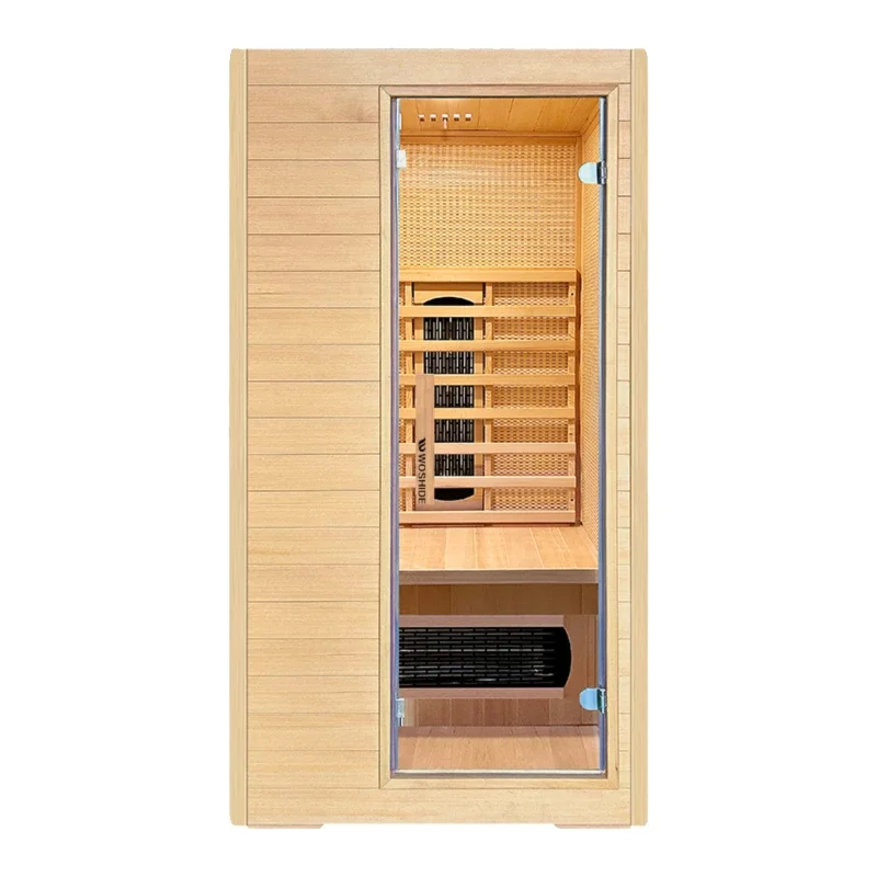 CCL Worsted Household Single and Double Steam Box Sauna Room Full Body Energy Health Room Solid Wood