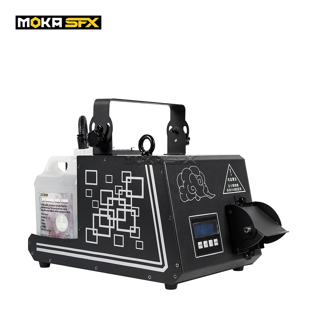 Imagem -02 - Moka Sfx Professional Haze Machine Dmx Pro Hazer Fog Machine Stage dj Show Efeito de Fumaça Use Haze Líquido 1000w