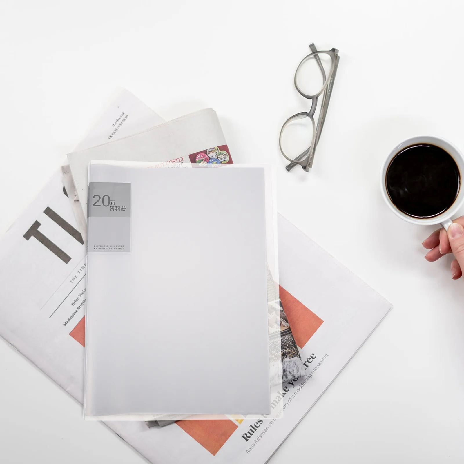 A4 مجلد ملفات توسيع منظم المستندات حامل الملفات المحمولة للوازم المكتبية المدرسية كليب مجلد التخزين