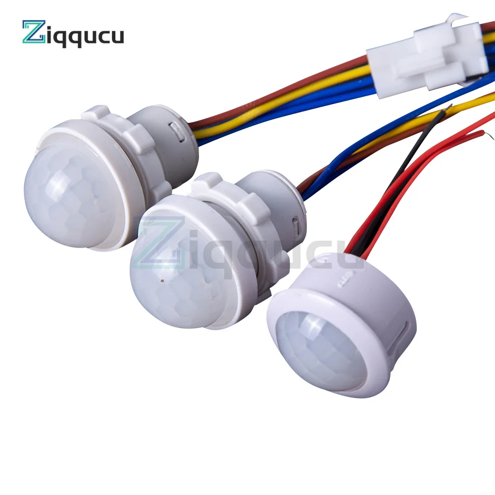 PIR Motion Sensor Light Switch LED PIR No Adjustable Delay Human Body Infrared Detector IR Infrared Motion Sensor Light Switch