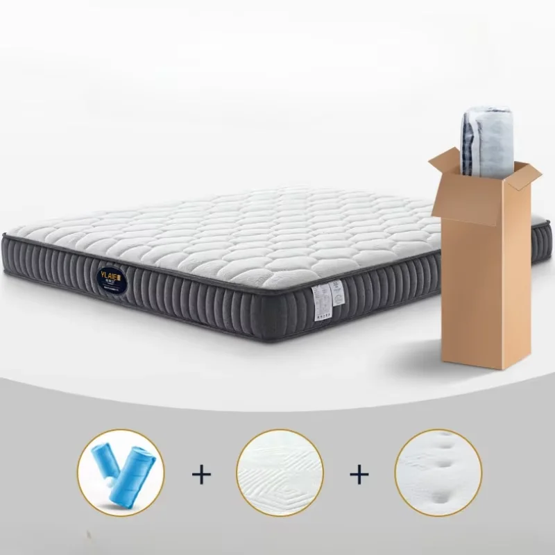 High Quality Latex Mattresses Extension Designer Hotel Salon Double Bed Mattress Folding Sleeping Materac Bedroom Furniture