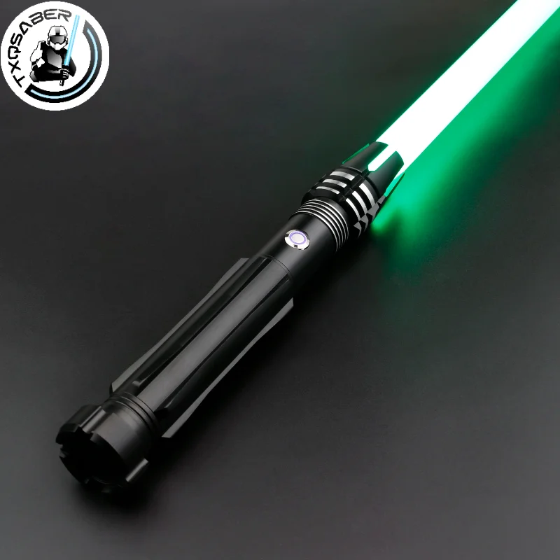 TXQSABER Smooth Swing RGB Lightsaber Blaster Metal Hilt 12Colors NEO Pixel Laser Sword VEDA KADI Juguetes Cosplay Kids Toys