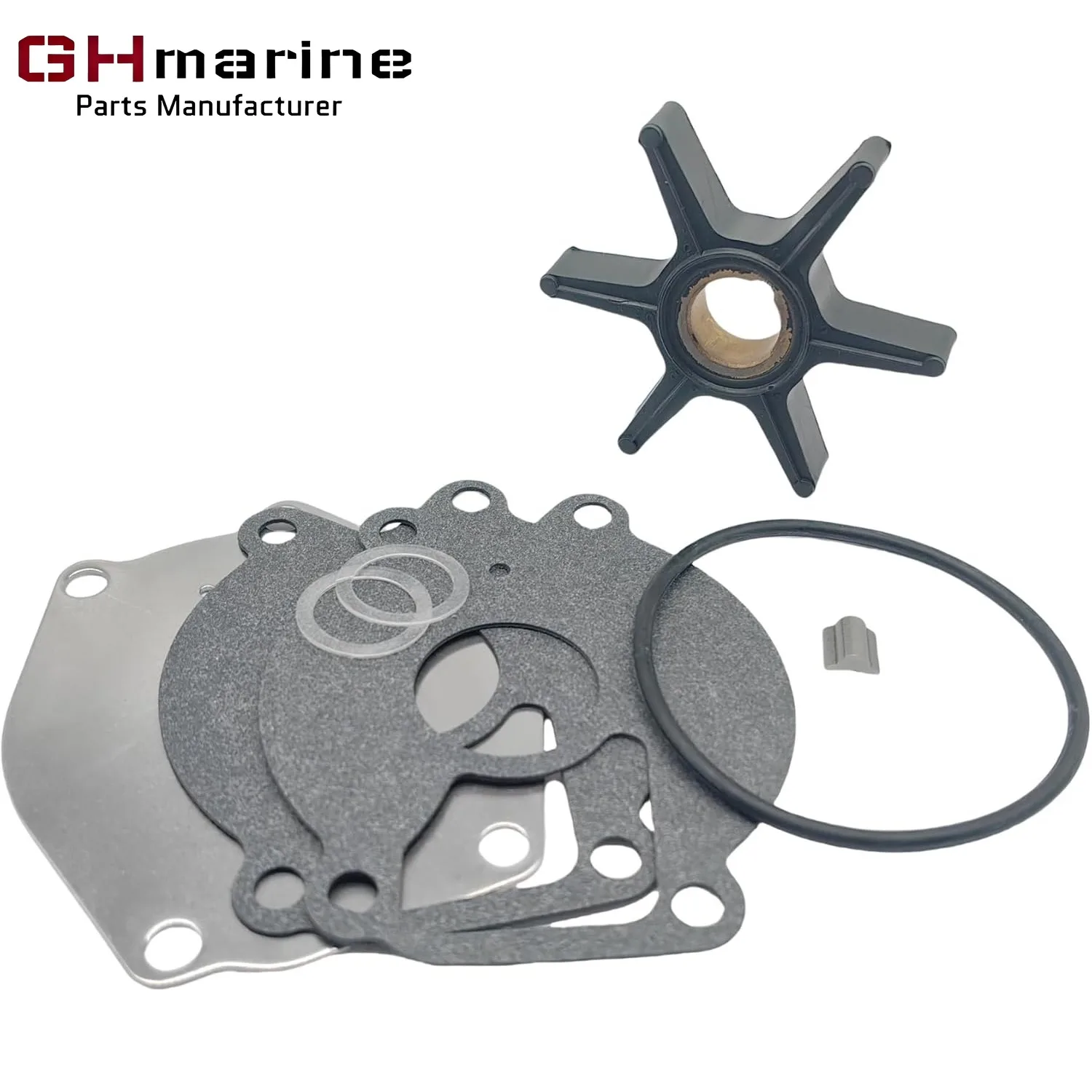 

Boat Marine 85089Q4 Water Pump Impeller Kit Fit For Mercury 8 9.9 13.5 15 18 20 25 HP 2 Cylinder Outboard 85089T7 18-3215