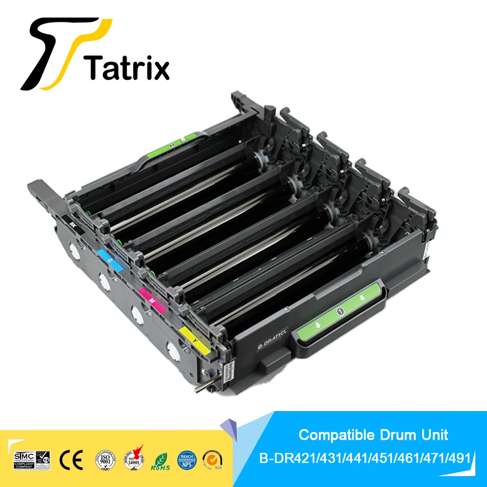 Tatrix Premium Compatible Drum unit DR421/431/441/451/461/471/491 CL for Brother HL-L8260CDW/HL-L8360CDW/HL-L8360CDWT  Printer