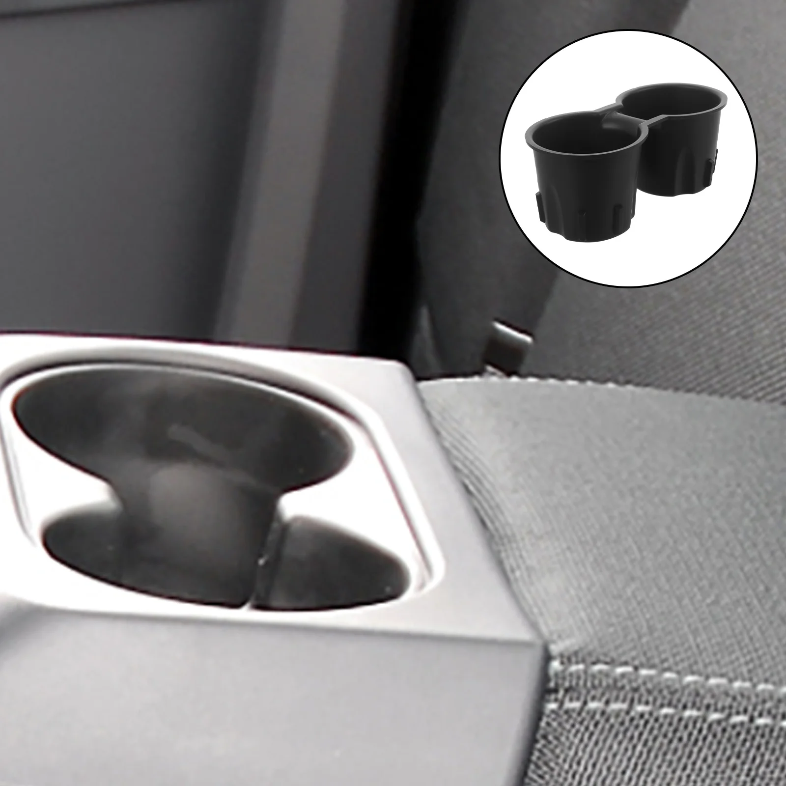 

Car Cup Holder Insert Large Opening Durable Vehicle Beverage Bottle Holder For Center Console Truck Suv 3Y