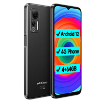 Ulefone Note 14 Smartphone 4500mAh Android 12 inch 64 Go ROM 13MP 4G Phone portable 3 card/unlock slot