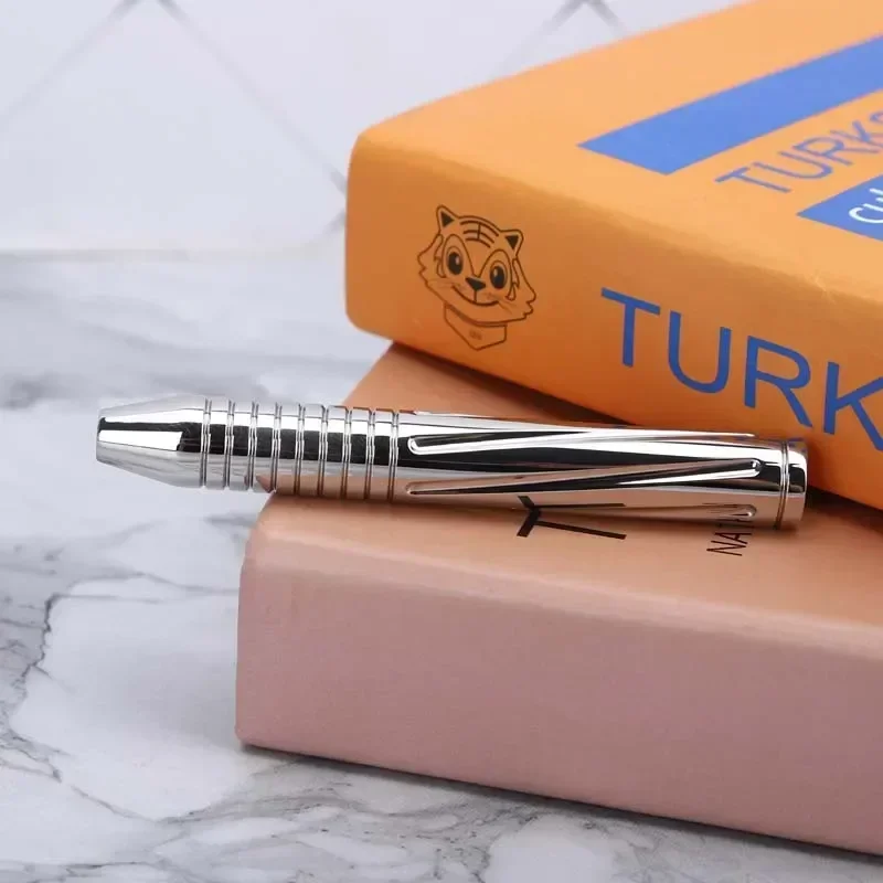 YAQI BULLET Sicherheitsrasierer aus poliertem Edelstahl für Herren, modisch, einzigartig, tragbar, ersetzt den Rasierergriff