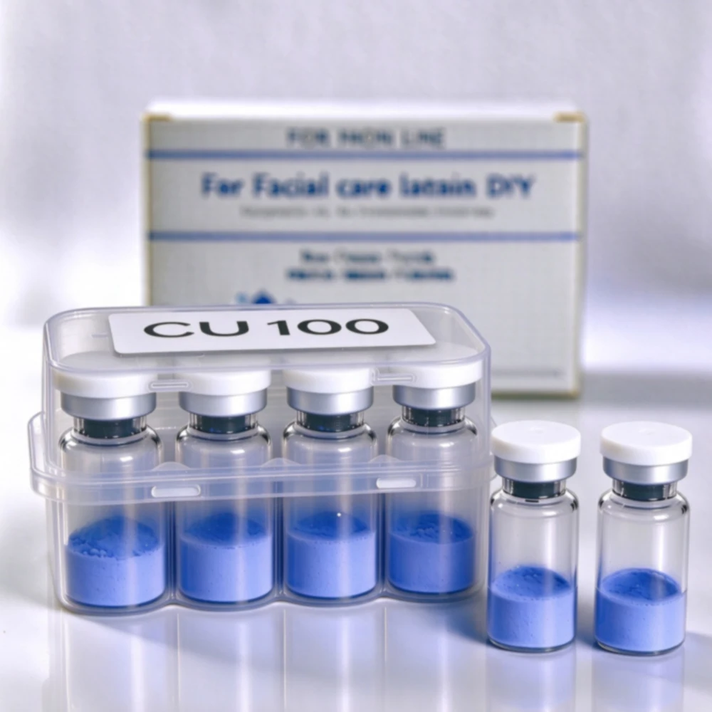 High-Quality CU 100 Freeze-Dried Ampoule Serum For Sensitive Skin Deep Hydration Repairs Skin Beauty Skincare