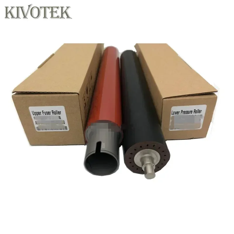New Heat Upper + Lower Pressure Fuser Roller for Sharp MX 6508 7508 654 754 U N Printer Parts