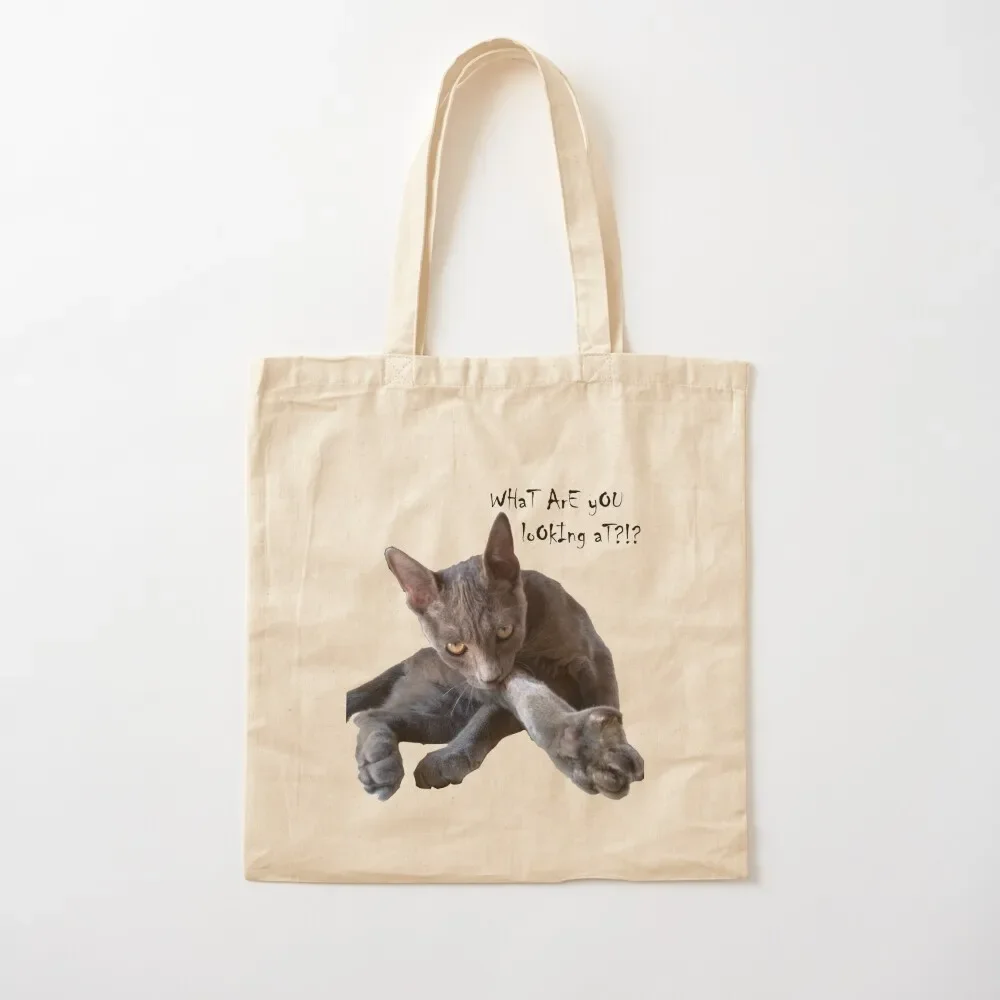 

TeamBob says WHaT ArE yOU loOkIng aT! Tote Bag handbag Shopper bag Tote Bag